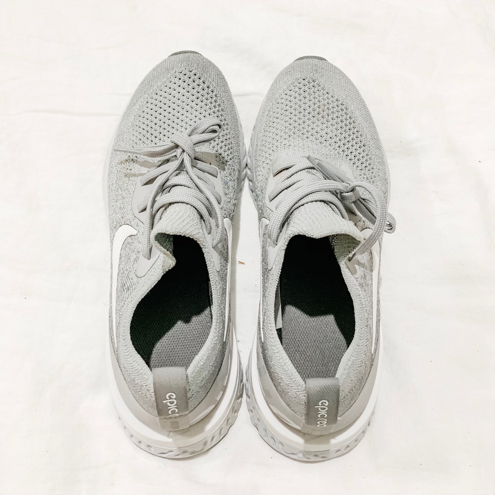 Nike Epic React, Gray, child 6.5/women’s 8